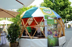 2013 auf der BIORAMA FAIR FAIR – und euch heuer ist Bio Austria wieder in der Kuppel zu Gast.  Bild: Futurum Domes